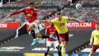 Manchester United in action against  Burnley at Old Trafford at the weekend.