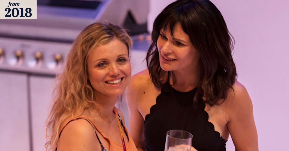 Danielle Cormack Rakes in the applause in her Queensland Theatre debut