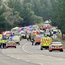 Two dead, one child critical after horror crash involving 21 people west of Sydney