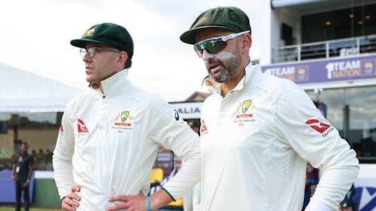 Todd Murphy and Nathan Lyon.