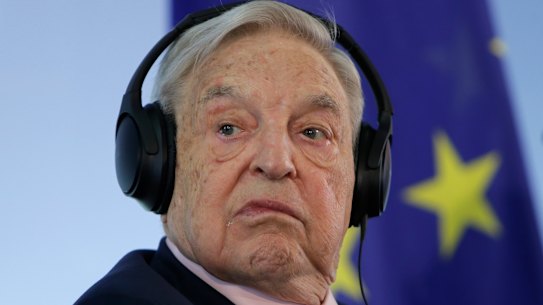 Billionaire philanthropist George Soros has again made a splash at Davos.