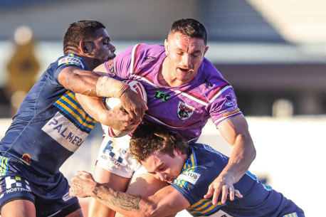 Jeff Lynch in action for the Burleigh Bears.