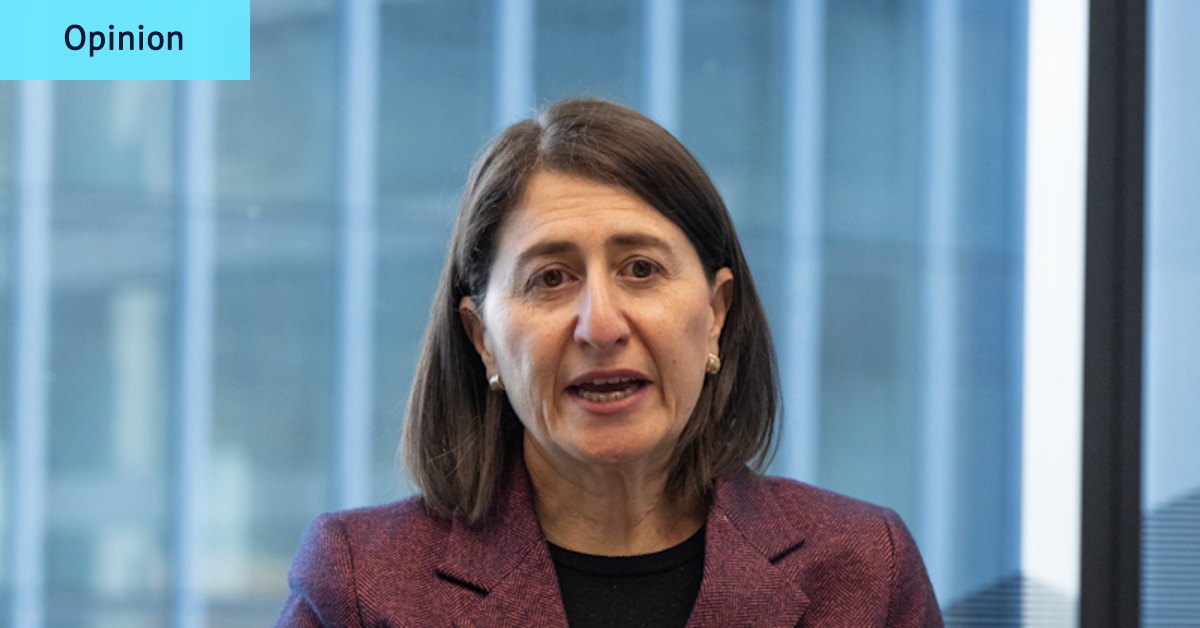 Gladys Berejiklian has a new gig – just don't ask her about politics
