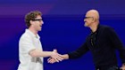 Meta founder Mark Zuckerberg and Microsoft’s chief executive Satya Nadella are both trying to explain why the AI future is so bright it needs huge investment.