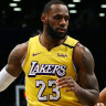 LeBron dominant as Lakers down Nets