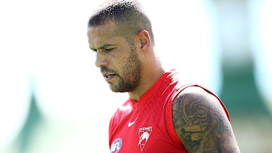 Lance Franklin is set to play Richmond on Saturday.