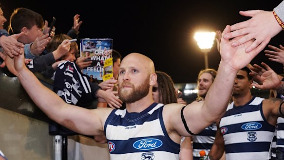 Masterful: Gary Ablett's form in Geelong's finals campaign is yet to match the level he played at in the home-and-away season.