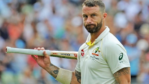 Matthew Wade cemented his spot in the side with 110 in the second innings at Edgbaston.