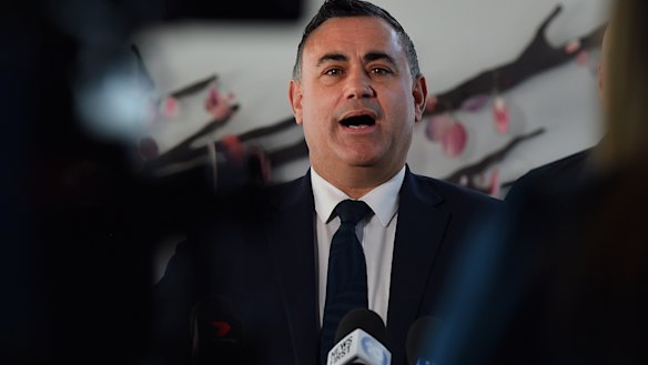 NSW Deputy Premier John Barilaro. 