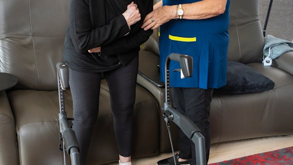 A union says older Australians are being put in danger as rising fuel costs are making it harder for in-home aged care workers to perform their services.