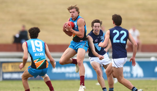 Hulking Gold Coast academy forward Jed Walter will be an early pick.