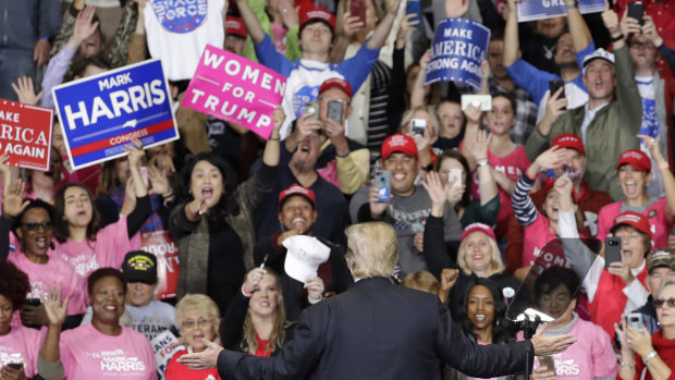A poll found that 91 per cent of "strong Trump supporters" trust him to provide accurate information; 11 per cent said the same about the media.