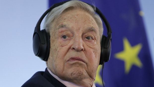 Billionaire philanthropist George Soros has again made a splash at Davos.