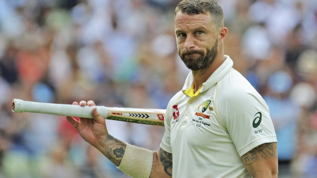 Matthew Wade cemented his spot in the side with 110 in the second innings at Edgbaston.