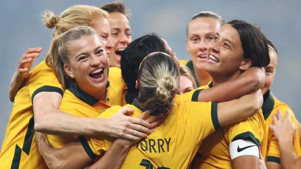 The Matildas are a team who play with a sense of joy.