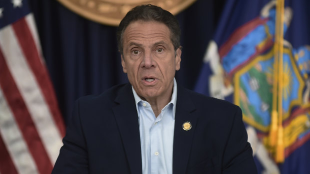New York Governor Andrew Cuomo outlined a gradual plan to re-open his state's economy. 