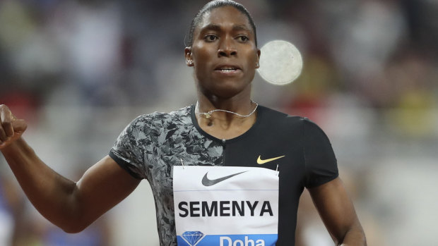 Caster Semenya.