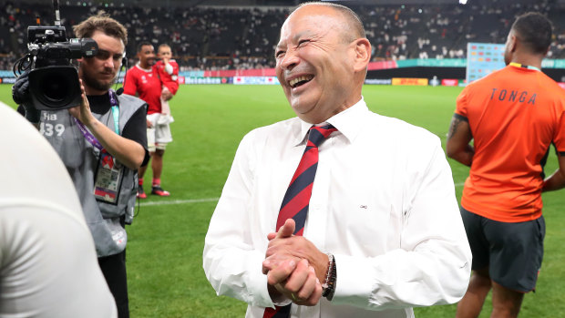 England's coach Eddie Jones said he was "pleased with the attitude of the players".