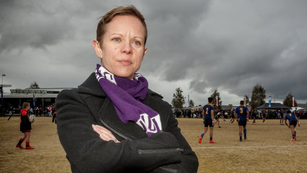 Ticking all the boxes: Rugby League Victoria chairwoman Dr Amanda Green is a change agent.