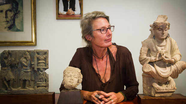 Romy Dingle looks at the Buddha who has been part of her life, together with the two other ancient objects from Pakistan which she returned.