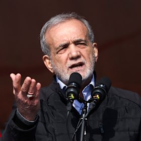 Iranian President Masoud Pezeshkian is not only contending with US aggression but also trying to keep tabs on a hardline faction inside the regime. 