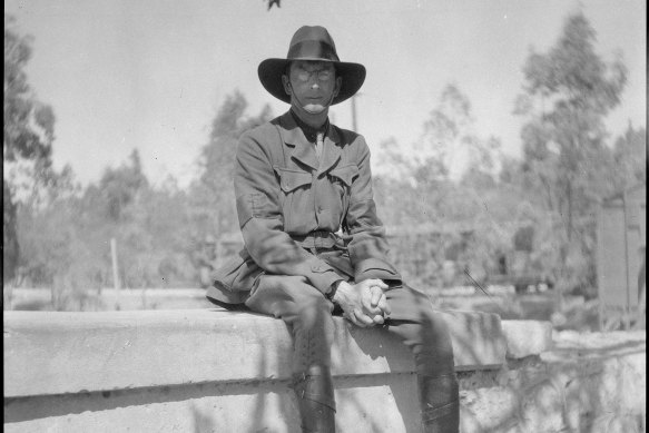 Charles Bean, the Herald’s first war correspondent.