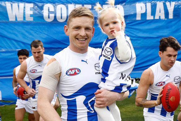 Jack Ziebell with daughter Pippa.
