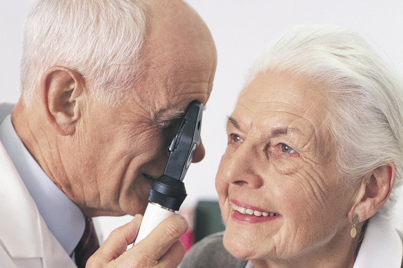 Getting regular eye check-ups  is one of the authors' recommendations.
