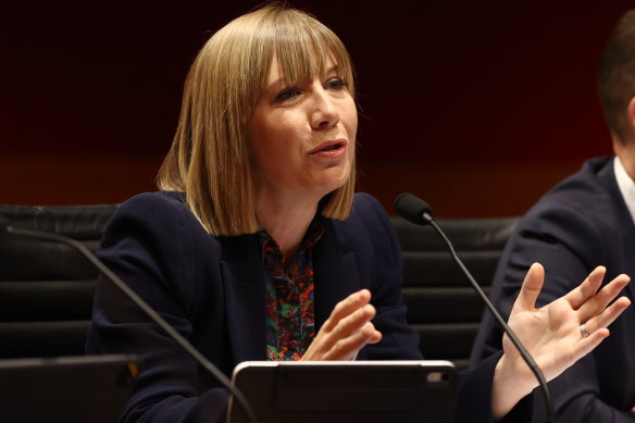 NSW Transport Minister Jo Haylen faced a barrage of questions about her knowledge of a staffer’s political work.