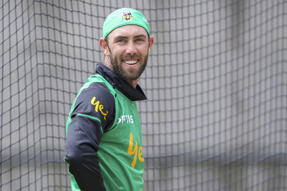 The Stars are banking on more magic from a happy Glenn Maxwell.
