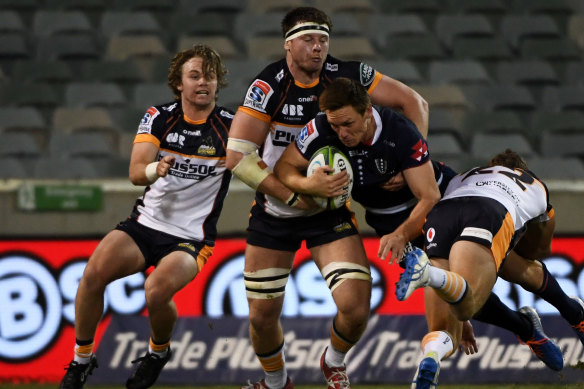 Officials have hosed down suggestions a merger of the Brumbies and Rebels is on the cards.
