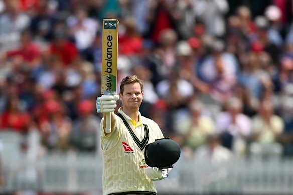 Steve Smith, a centurion in the first innings.