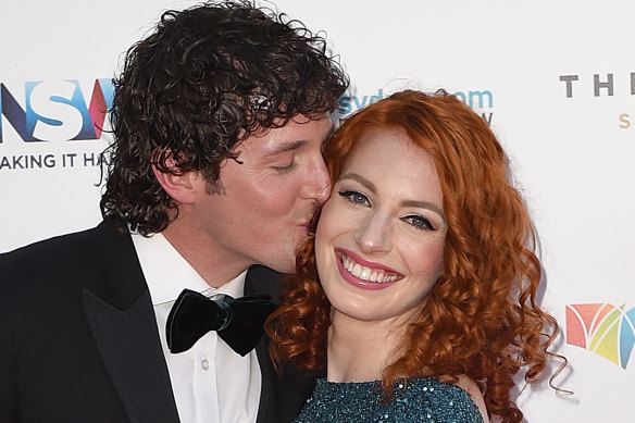 Lachlan Gillespie and Emma Watkins.