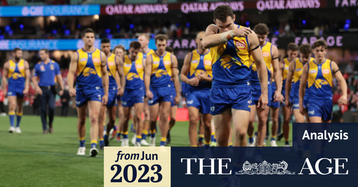 A lot of work to be done': Rebuilding West Coast Eagles set to hit draft  hard