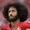 Former San Francisco 49ers quarterback Colin Kaepernick.