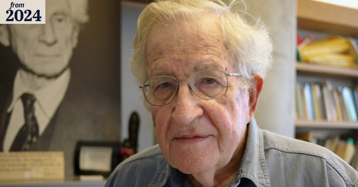 Noam Chomsky’s wife denies the leftist icon has died