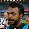 Port Adelaide’s Willie Rioli.