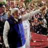 Modi, who casts himself as ‘sent by God’, loses his aura of invincibility