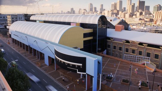 Harris Street Entrance, Powerhouse Museum, 1988.