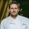 Curtis Stone’s new restaurant Woodend is named after the Victorian town he has fond memories of.