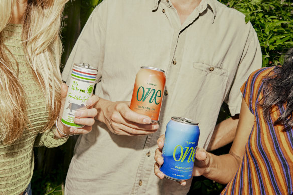 Canned spritzers are gaining a greater share of sales.