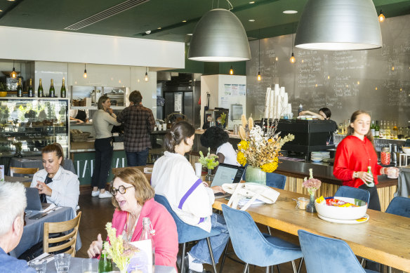 Cafe and restaurant Tapenade is a taste of France on Commercial Road.