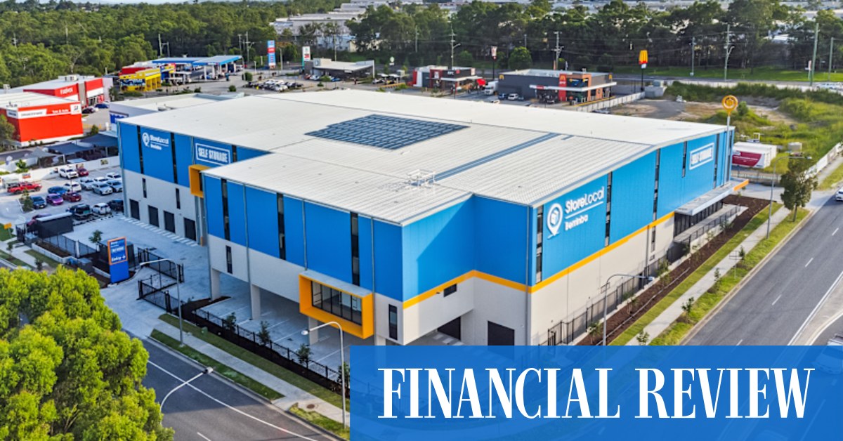 afr.com - Nick Lenaghan - BlackRock backs $150m Perth deal in booming self-storage sector