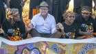 Anthony Albanese at Uluru this week.