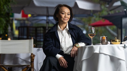 Nahji Chu in the street dubbed “Rue de Chu”. “I’m … tired of being in the background and all my people being quiet,” she says, “and that’s why I’m loud, sometimes rude and obnoxious.”