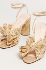 Loeffler Randall heels, the perfect complement to Charlotte’s favourite dress.