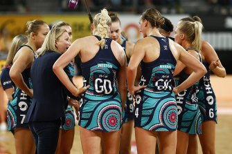 The Vixens top the Super Netball table but will not host the grand final.