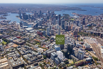 Central Park Duo retail centre in Sydney’s central precinct is on the market worth about $25 million