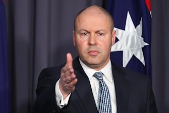 Treasurer Josh Frydenberg.