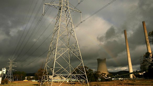 Delta Electricty Power Station at Wallerawang near Lithgow. 